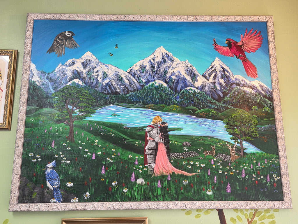 Knights Return *Original framed*