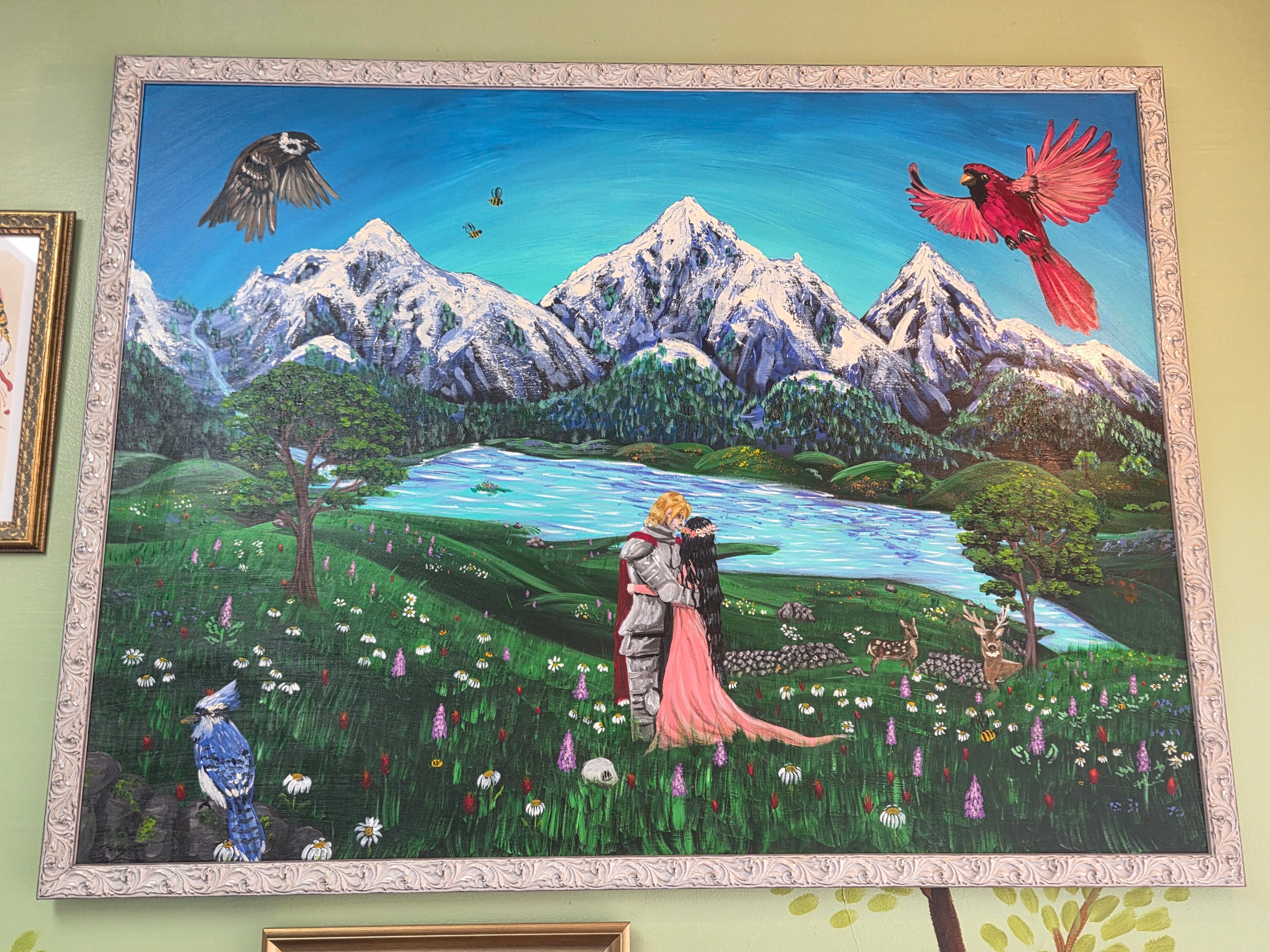 Knights Return *Original framed*