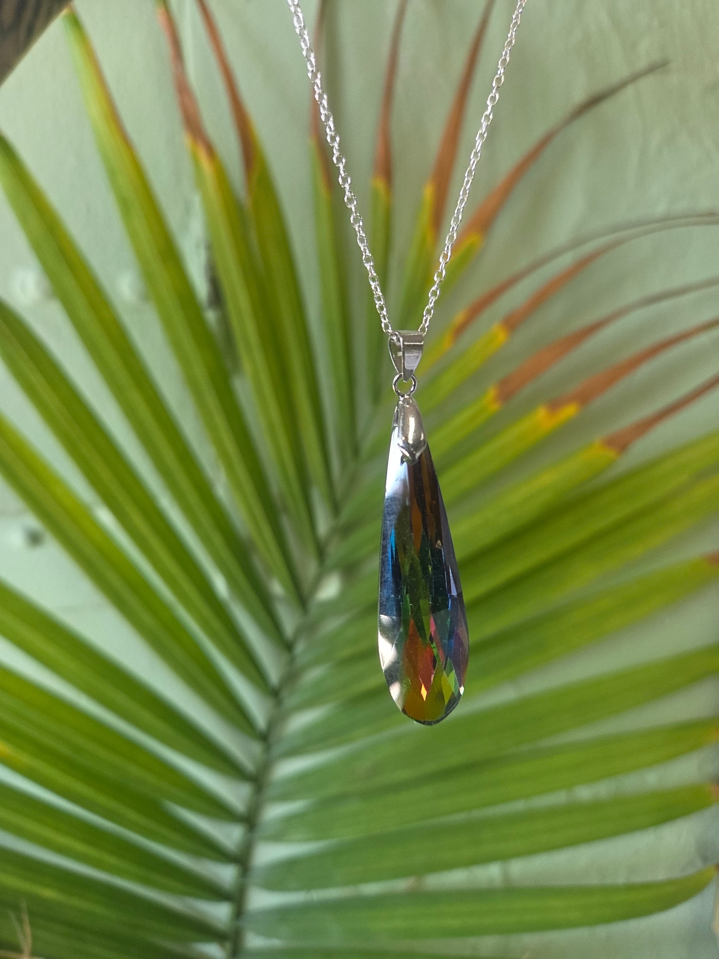 Rainbow Gem necklace