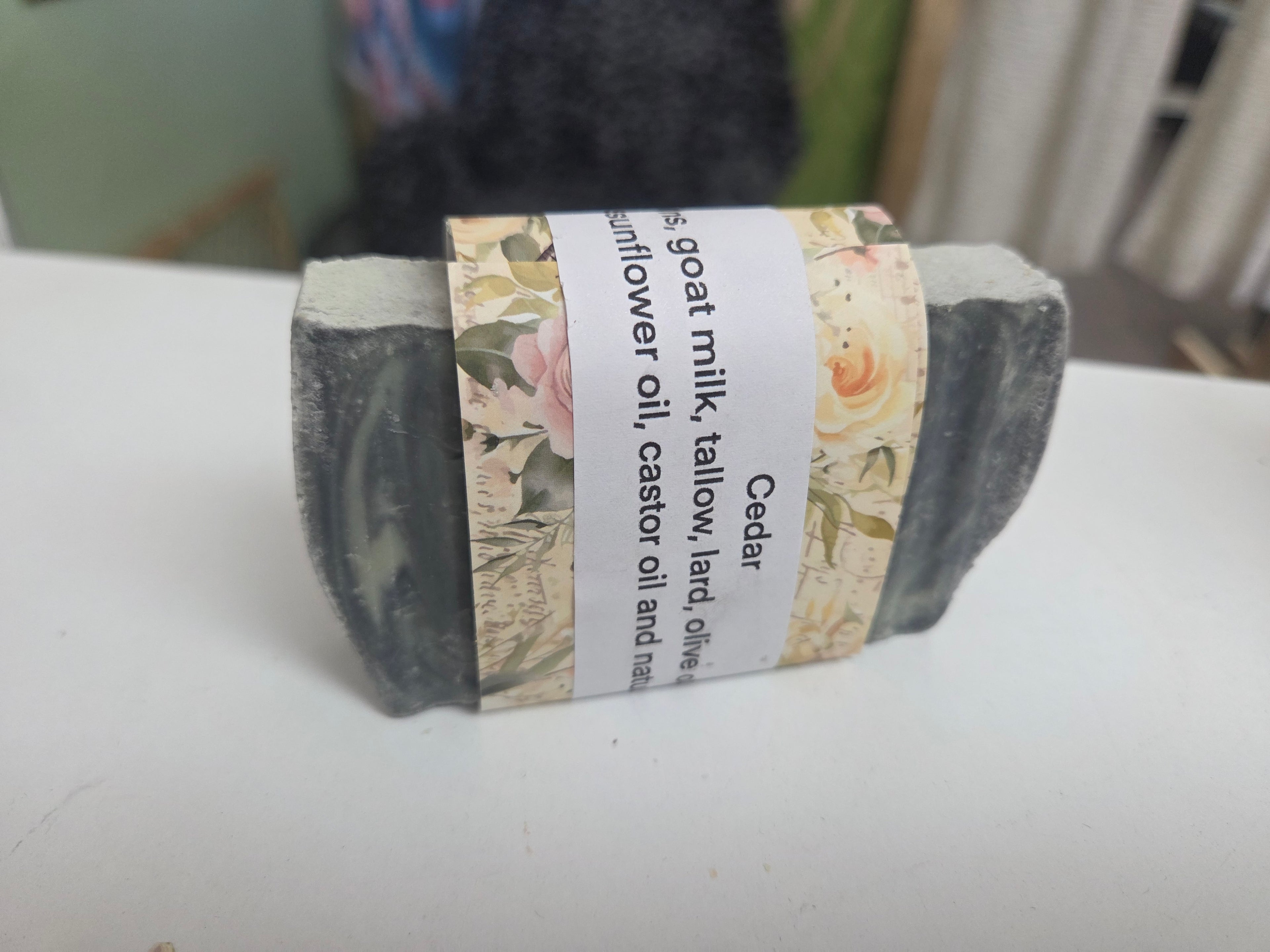 Cedar Goatmilk/tallow Soap