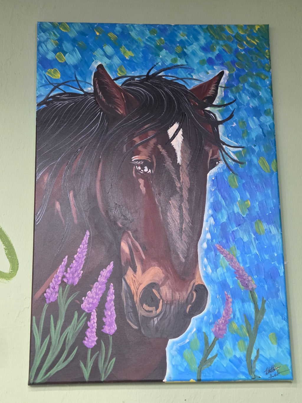 Lavender Mustang *original*