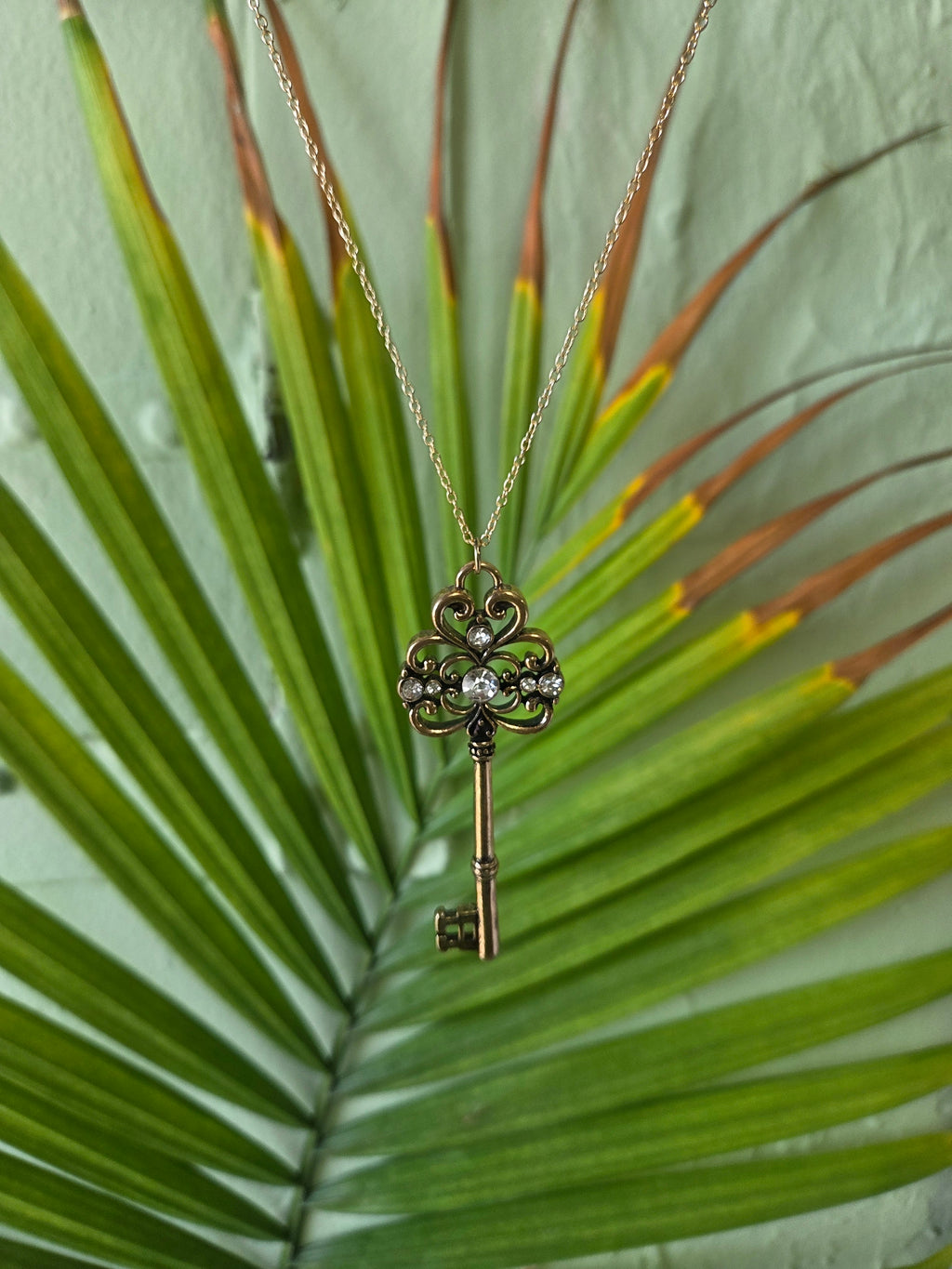 Golden Key Necklace