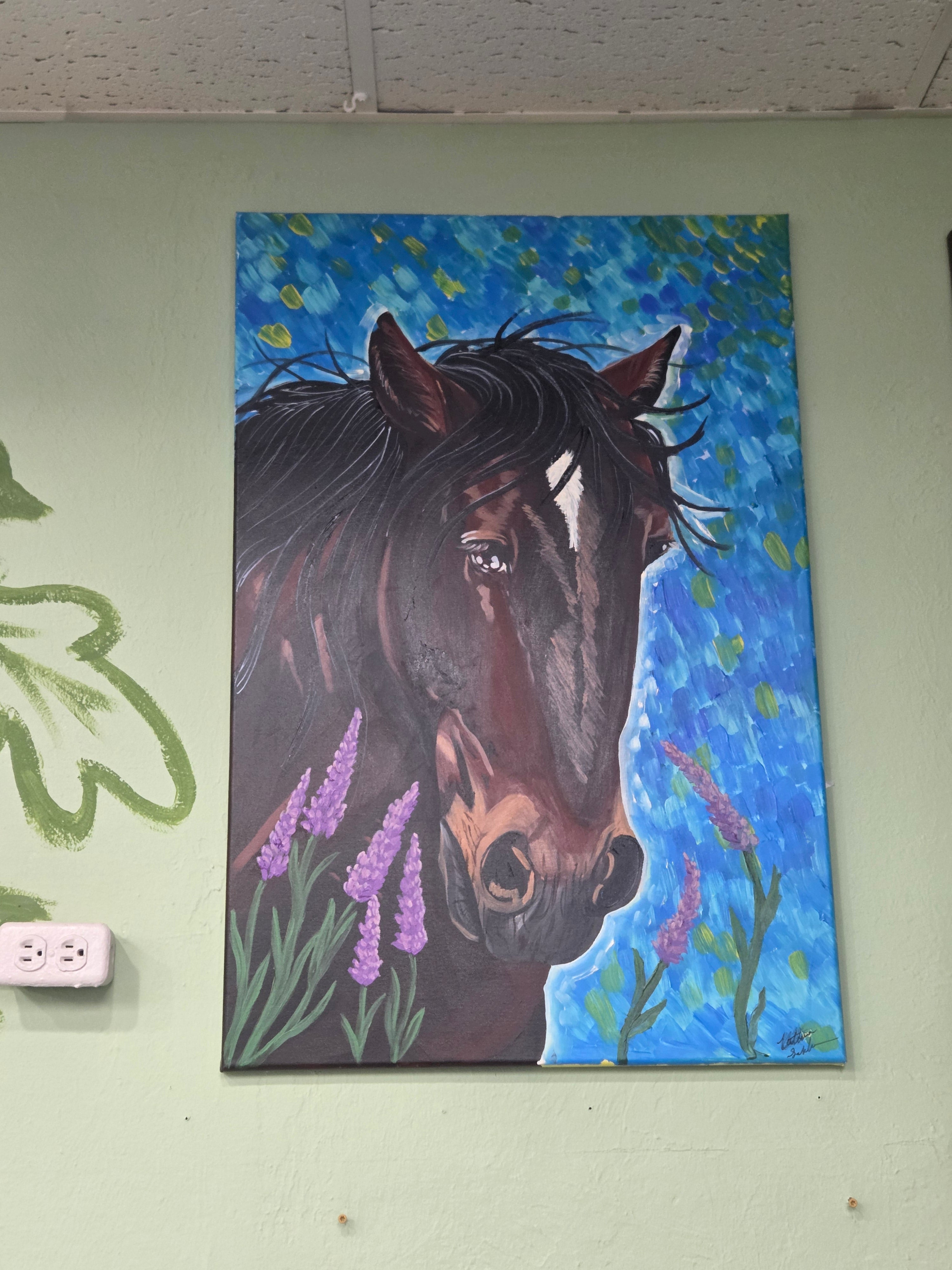Lavender Mustang *original*
